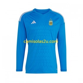 Camisolas de futebol Argentina Guarda Redes Equipamento 3ª 2023 Manga Comprida